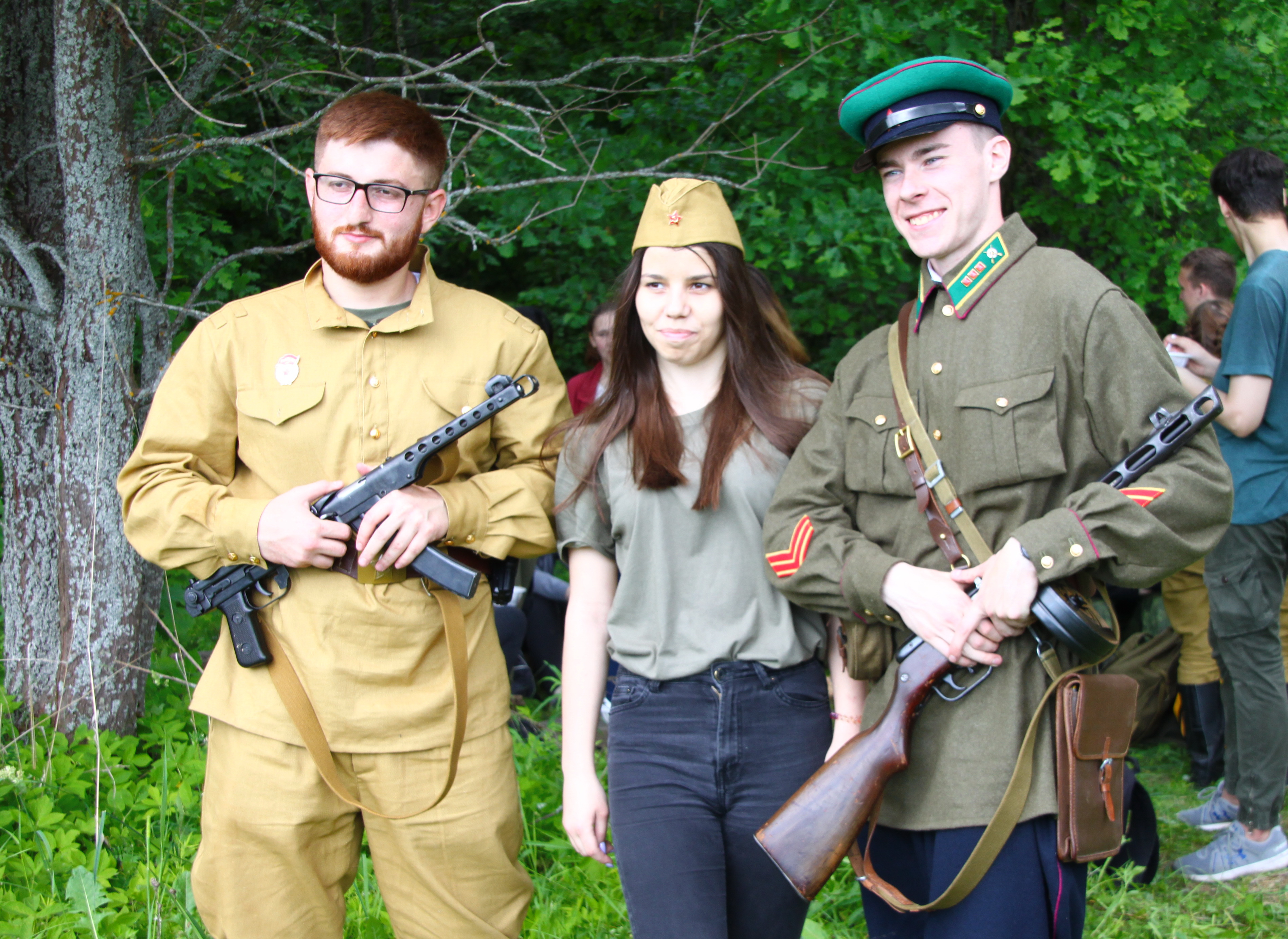 Студенты прошли военно-исторический квест на Ильинском рубеже