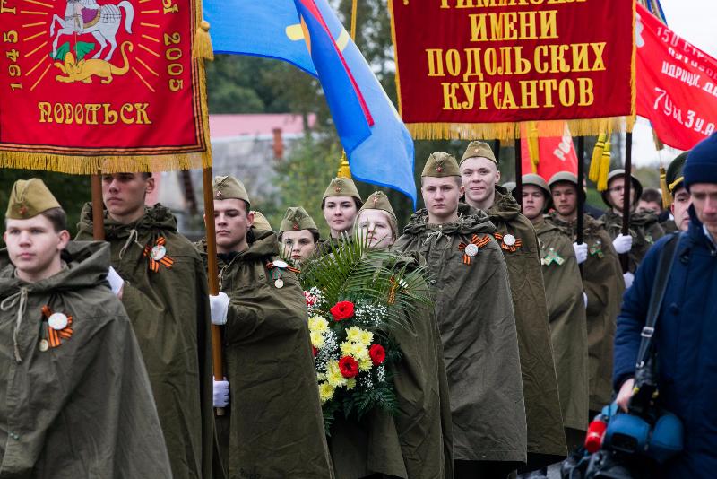 В селе Ильинском прошел масштабный военно-исторический праздник "Красные юнкера" 
