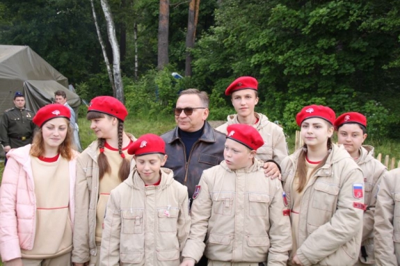 Игорь Угольников официально дал старт работе над фильмом о подвиге подольских курсантов